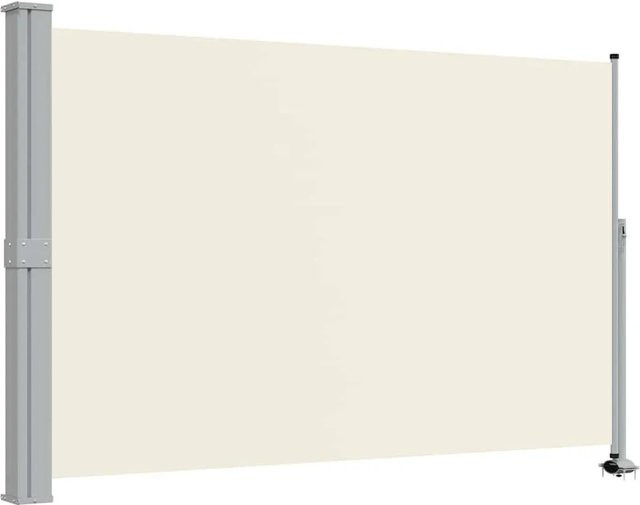 vidaXL Ausziehbare Seitenmarkise aus Polyester in Creme, B/H: 300 x 150 cm - Bild 1