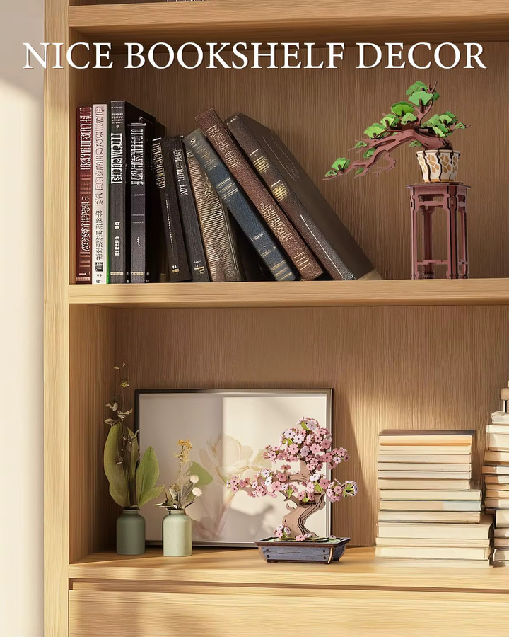 Rolife Sakura Bonsai, 3D-Puzzle, Holz, ab 14 Jahren - Bild 4