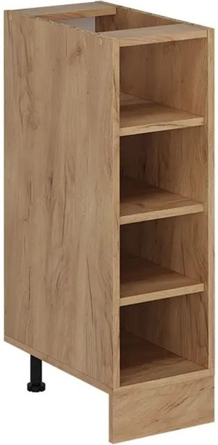 Vicco Küchenregal R-Line Offener Küchenschrank Goldkraft Eiche, B/T/H: 44,0 x 25,0 x 81,6 cm - Bild 1