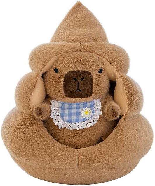 Yiran toy Lustige Kacke-Capybara Plüschtierpuppe, Plüsch / Textil, ab 14 Jahren - Bild 1