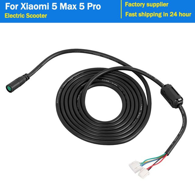 Hauptsteuerkabel für Xiaomi Elektroroller Pro und Max 5, ECU-Draht Kabelbaumstecker in Schwarz für stabile Signalübertragung - Bild 1