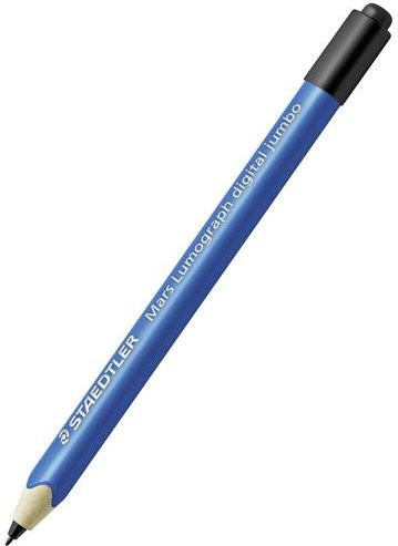Staedtler Mars Lumograph digital jumbo Digitaler Stift mit druckempfindlicher Schreibspitze in Blau - Bild 1