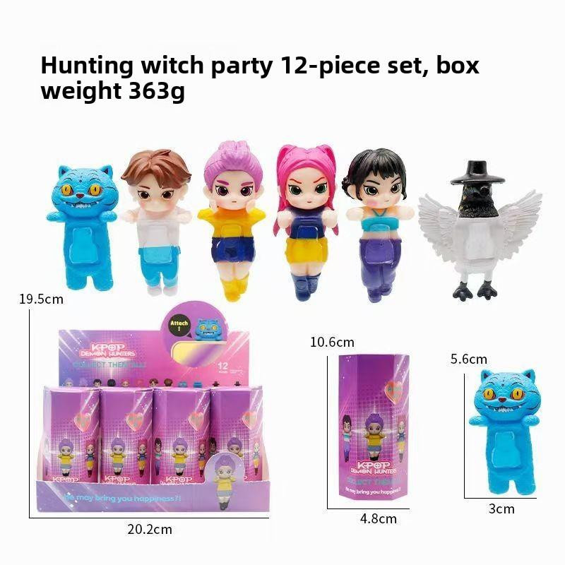 Fashnics Engel Blind Box Kpop Dämonenjäger Anime Mini-Figuren Puppen ab 3-6 Jahren - Bild 2
