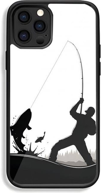 Stoßfeste Handyhülle mit Tierjagd und Fischerei Motiv für Apple iPhone Modelle in Multicolor - Bild 1