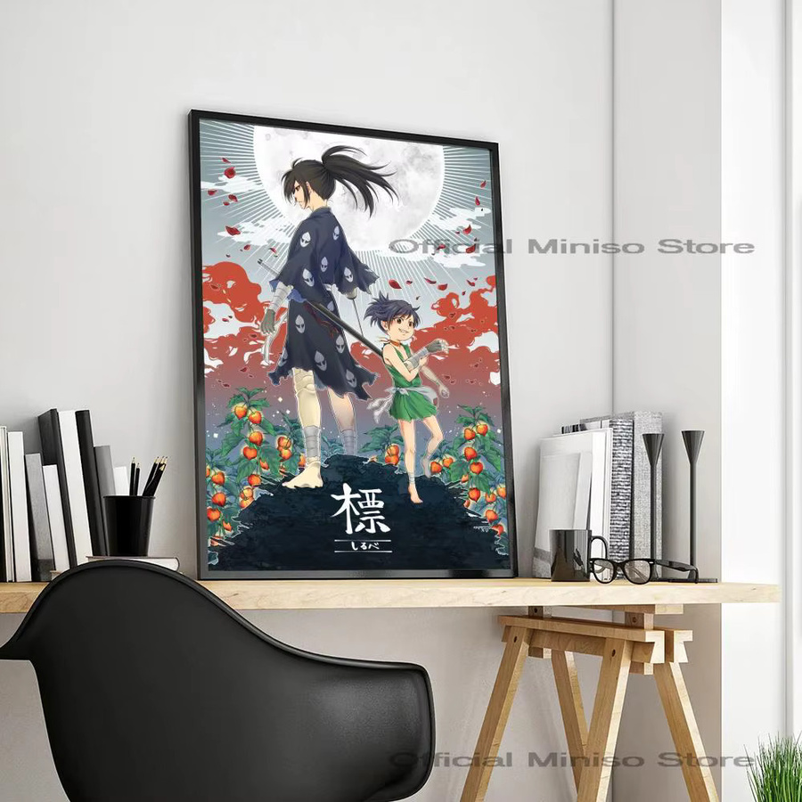 Dororo Hyakkimaru Anime Wandposter Selbstklebend Wasserfestes Papier für Wanddekoration Multicolor - Bild 6