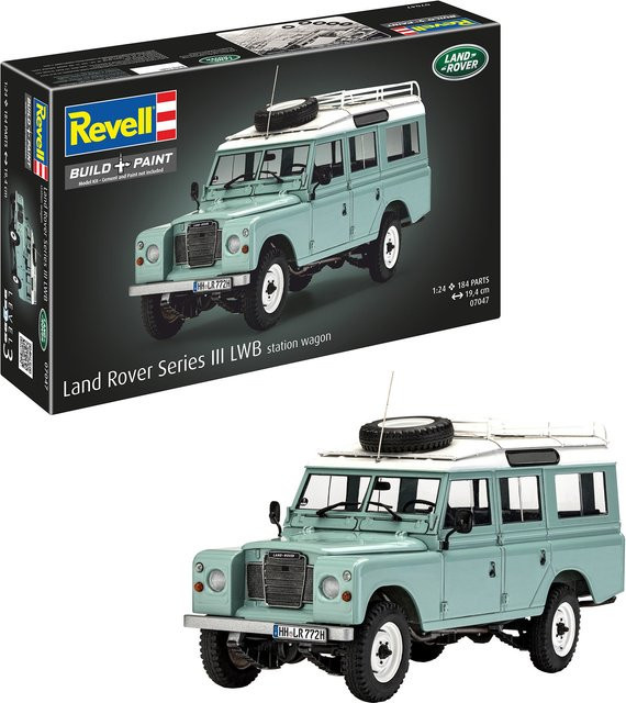 Revell Land Rover Series III LWB station wagon, Fahrzeuge, 1:24, ab 10 Jahren - Bild 1