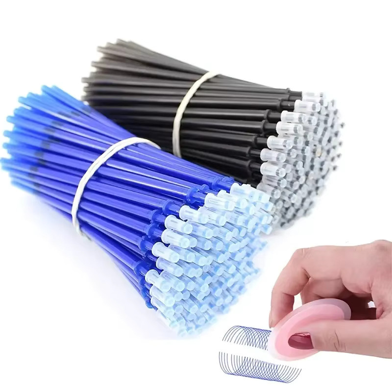 Löschbares Gelstift-Set mit 6 Farben und 0,5 mm Stiftstärke für Schule und Büro - Bild 2