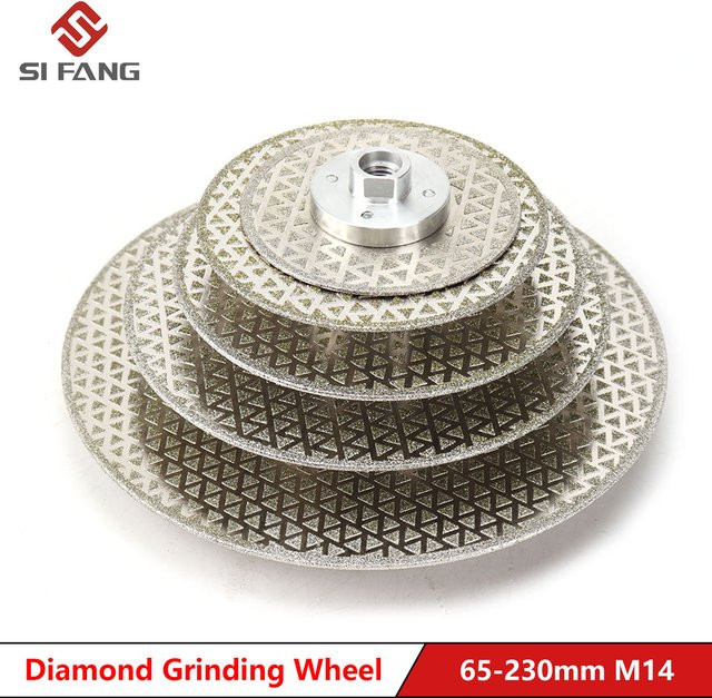 SI FANG Diamant-Trennscheibenrad M14 silberfarben für Marmor, Granit und Keramikfliesen - Bild 1