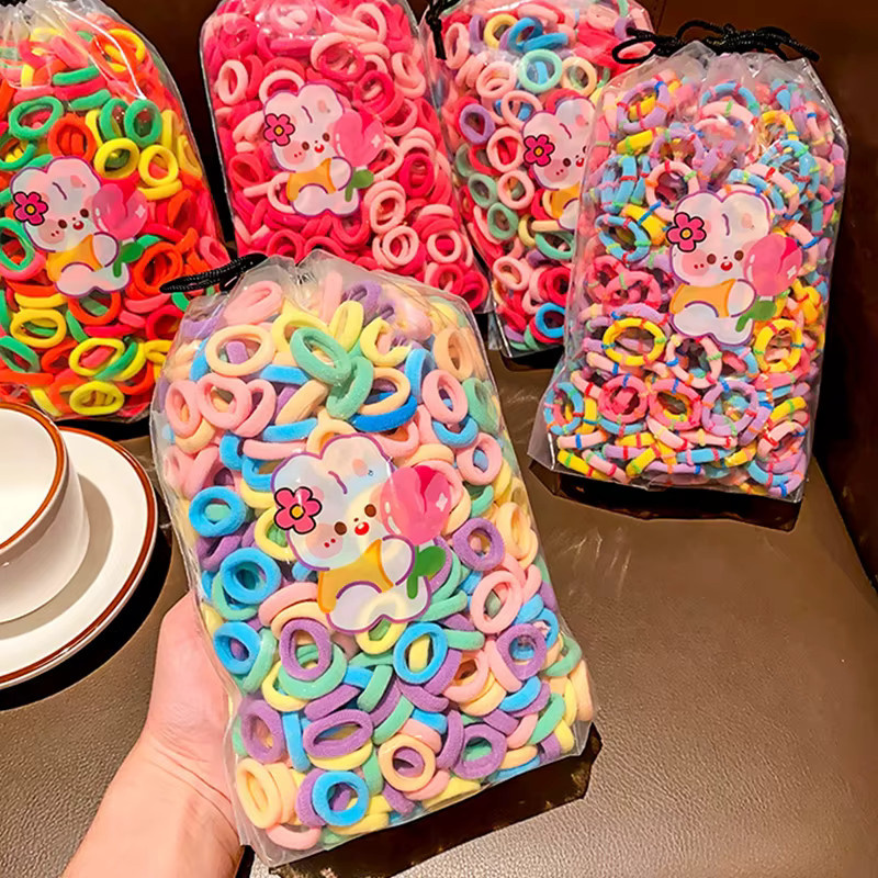 raindo Haarbänder Scrunchies, Kinder, Bonbon-farbig - Bild 2