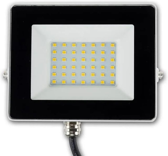 ChiliTec LED-Fluter CTF-SLW 30 IP65 30W 2503lm Neutralweiß in Weiß - Bild 1