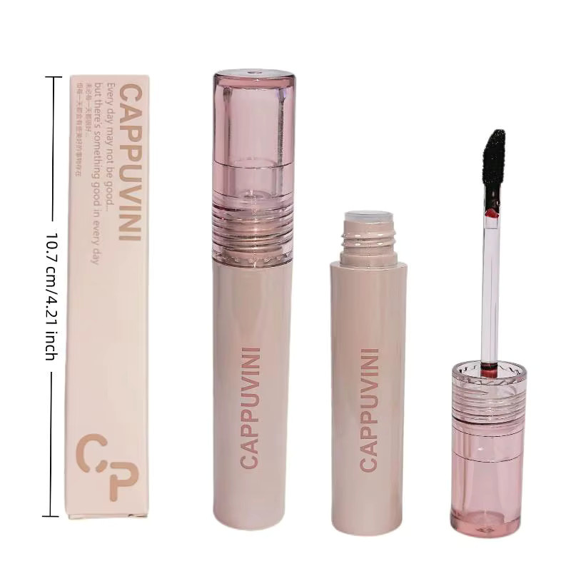 Cappuvini Lippenstift, Peel-Off, Mokka-Braun-Rosa, Matt - Bild 3