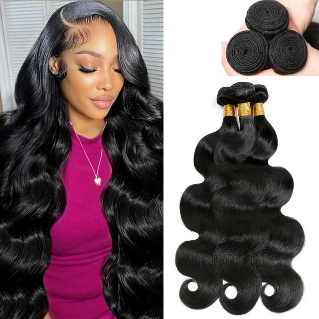 Newmi Haar Extensions Body Wave Bundles, Damen - Bild 1