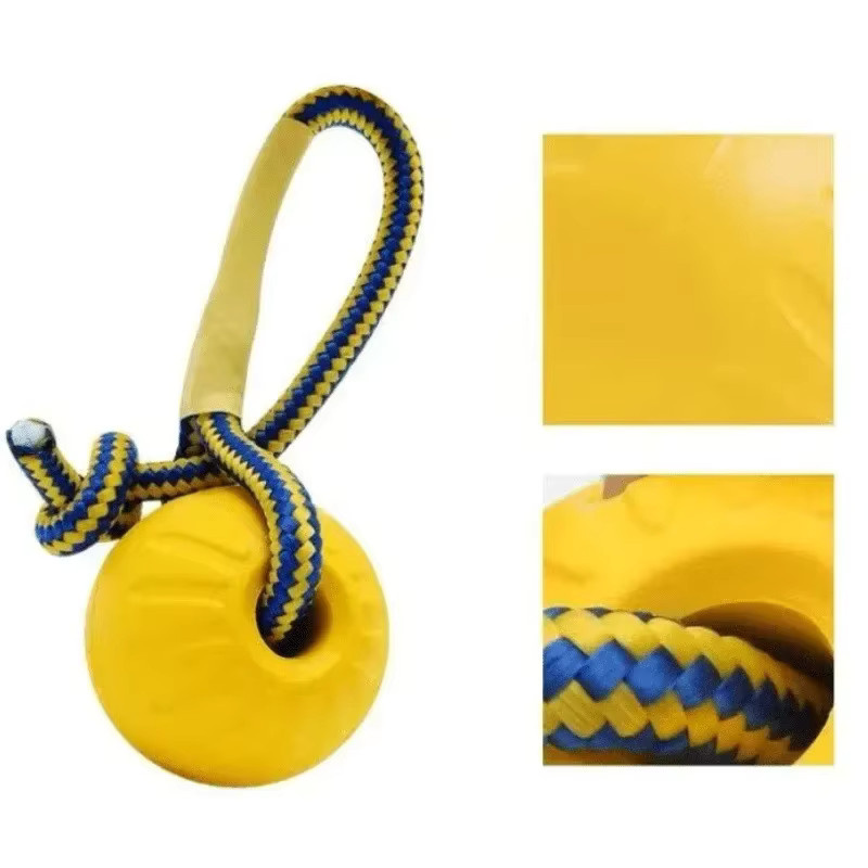 DUTRIEUX Hundespielzeug, Schwimmendes Seilball, EVA-Schaum - Bild 2