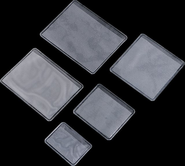 Selbstklebende Schmuckbeutel für Halsketten und Displaykarten, transparent, 16-20 Stück - Bild 1