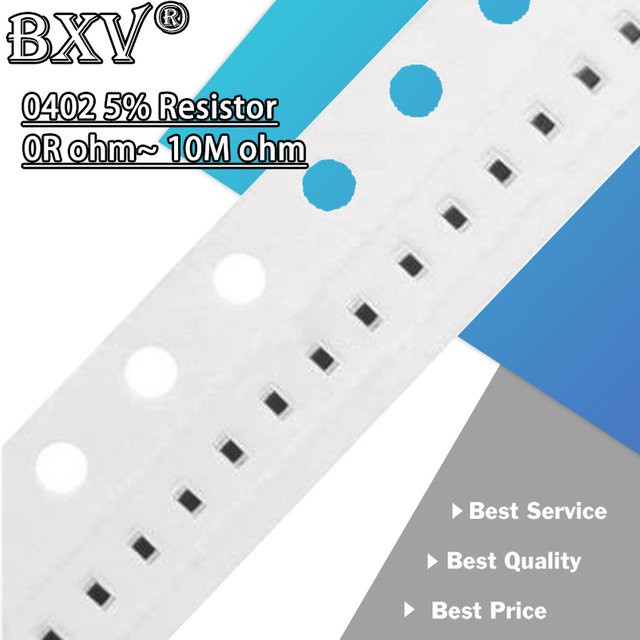 BXV SMD Widerstände 2,2 mm 4,7 mm 1/16W 5% in Schwarz - Bild 1