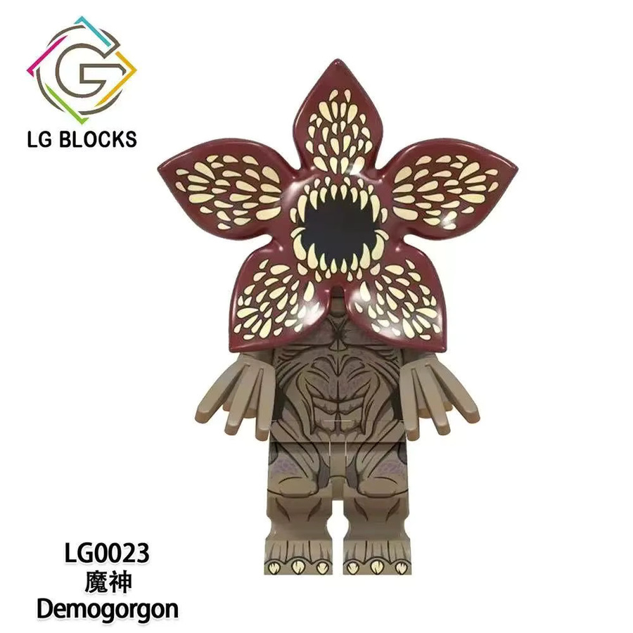 Bandai Stranger Things Dustin Mike Lucas Demogorgon, Modellbausteine, 4-teiliges Set - Bild 2