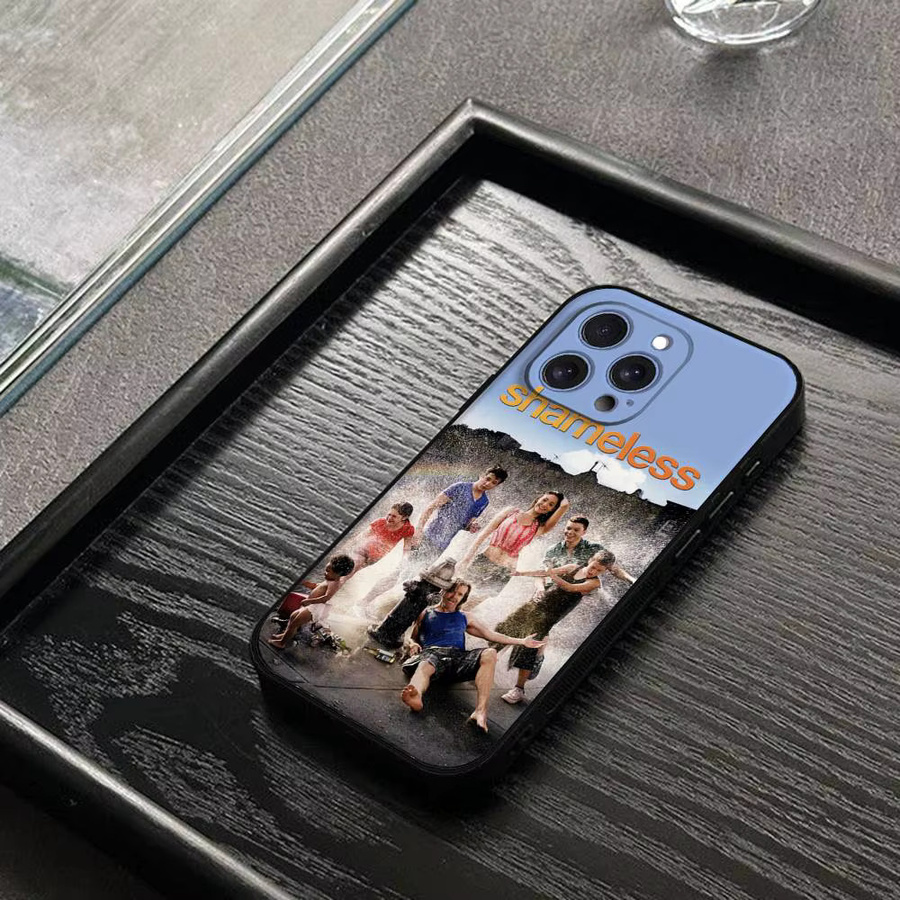 Shameless TV-Show Handyhülle aus schwarzem Silikon für iPhone 17 16 15 14 13 12 11 Pro Max Mini X Xs XR - Bild 4