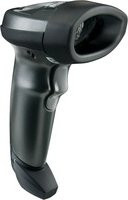 Zebra LI2208 1D Linear-Imager Handscanner Kit mit USB-Kabel und Standfuß, schwarz - Bild 1