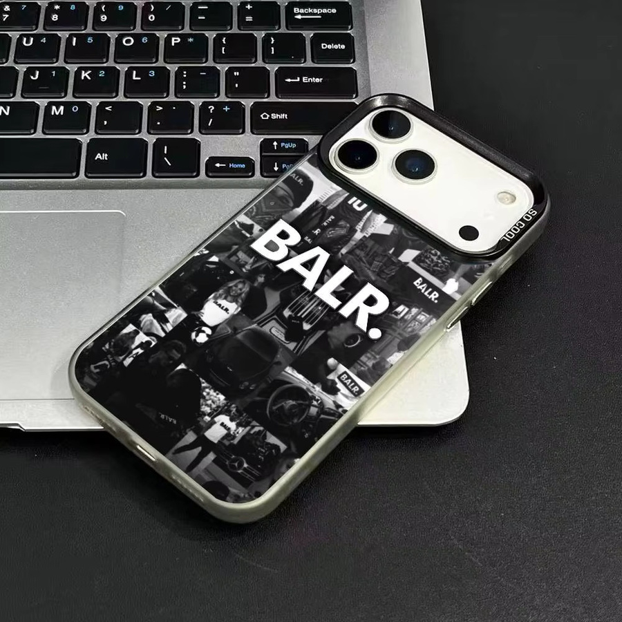 B-BALRs Handyhülle Protect Plating in Schwarz für iPhone 12 bis iPhone 17 Pro Max Plus - Bild 3
