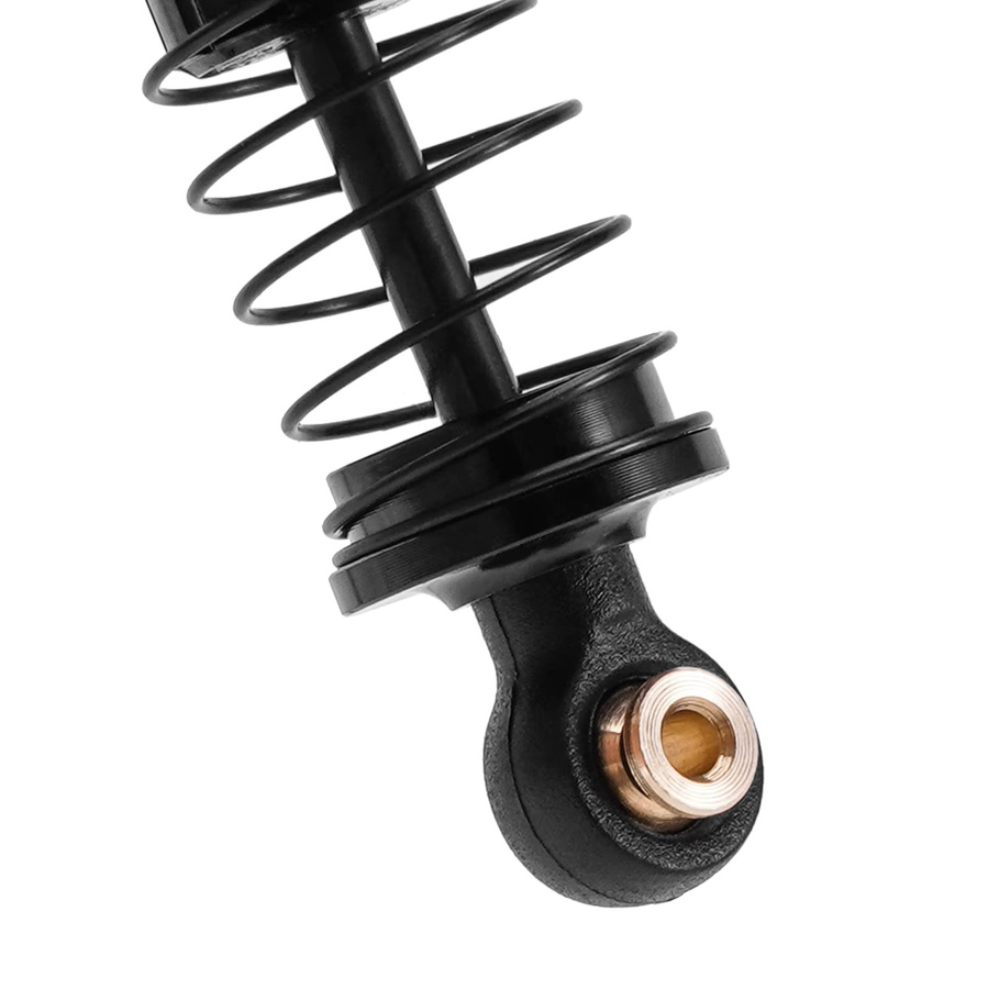 INJORA Großbohrungs-Ölstoßdämpfer, 36mm 40mm, Rot, Metall - Bild 2