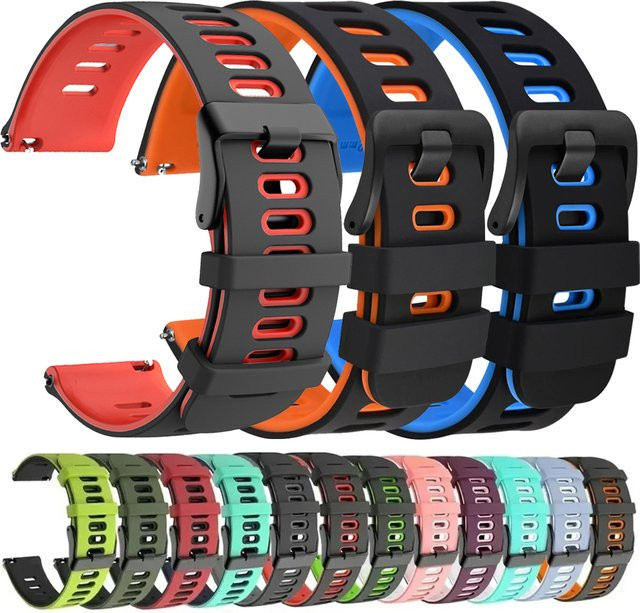 Huawei Uhrenarmband Silikon, Multicolor, Unisex - Bild 1