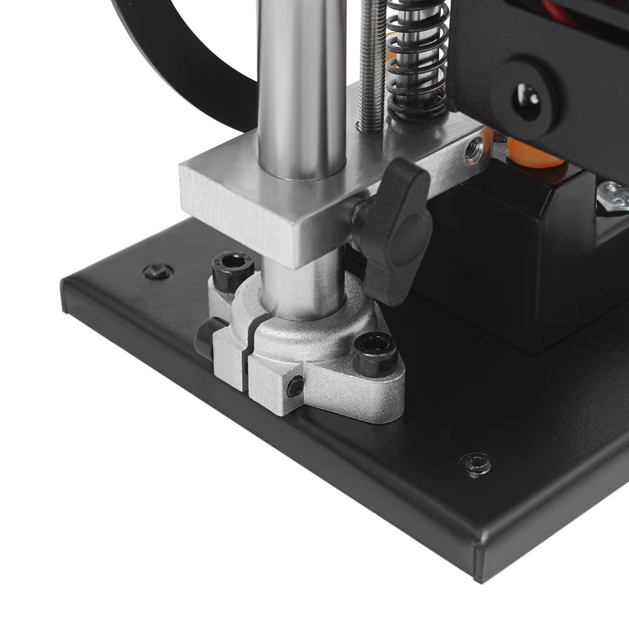Elektrische Tischbohrmaschine 250W in Schwarz mit 7 Geschwindigkeiten und einstellbarem Bohrfutter aus Stahl und Aluminiumlegierung für Holz und Acryl - Bild 3