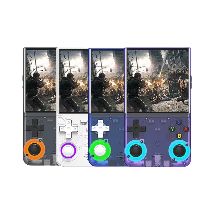 ZUIDID R36S R36 Ultra Handheld Retro-Videospielkonsole mit IPS-Bildschirm und 128GB Speicher in Gelb oder Weiß - Bild 7