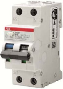 ABB RCBO FI/LS-Schalter 10A DS201A-C10/0,03 in Weiß - Bild 1