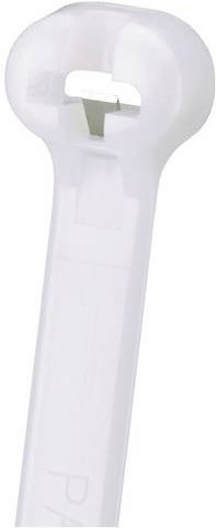 Panduit BT3S-C Kabelbinder aus Nylon in Beige und Transparent, Länge: 30,5 cm, Breite: 0,47 cm - Bild 1