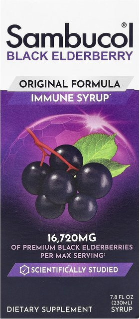 Sambucol Schwarzer Holunder-Immunsirup Originalformel 230 ml - Bild 1