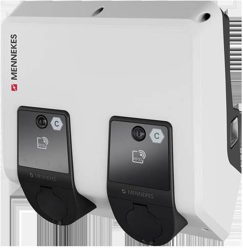 MENNEKES AMTProf TCX PnC22Tw Wallbox mit Load Management in Weiß - Bild 1
