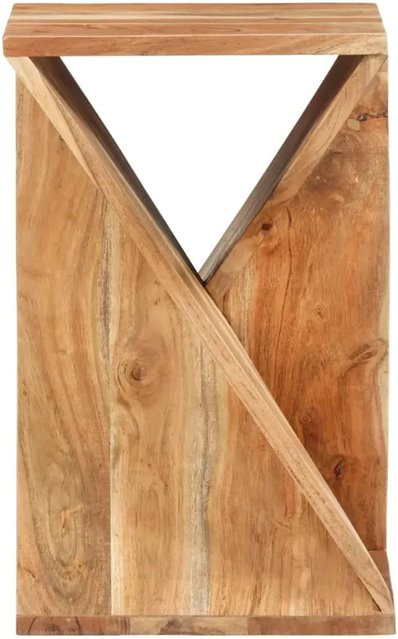 vidaXL Beistelltisch aus Massivholz Akazie in Braun, B/T/H: 35 x 35 x 55 cm - Bild 1