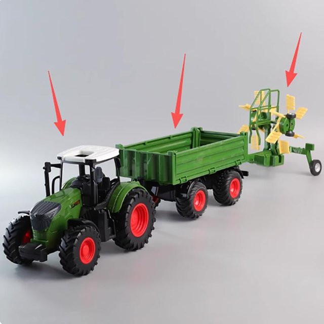 Traktor Transporter Rasenmäher Maschine, Modell, ab 14 Jahren - Bild 1