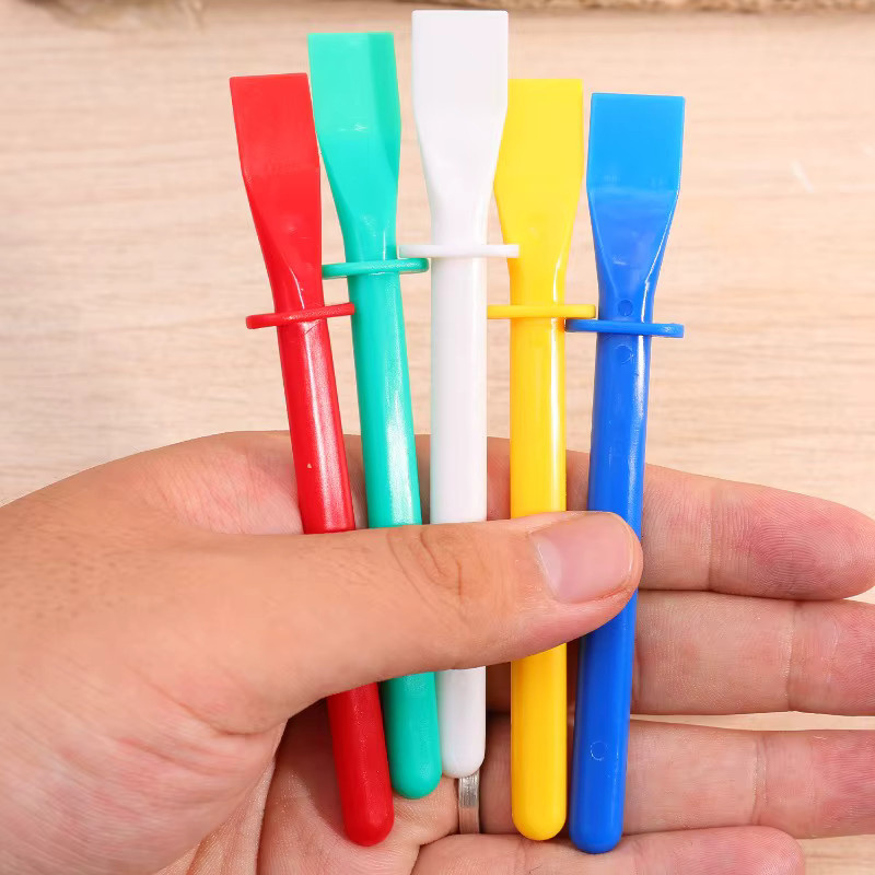 Bunte Handgehaltene Klebepinsel aus Kunststoff für DIY Kunst, Malerei und Lederhandwerk - Bild 2