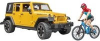 Bruder Jeep Wrangler Rubicon Unlimited PKW Modell gelb/schwarz - Bild 2