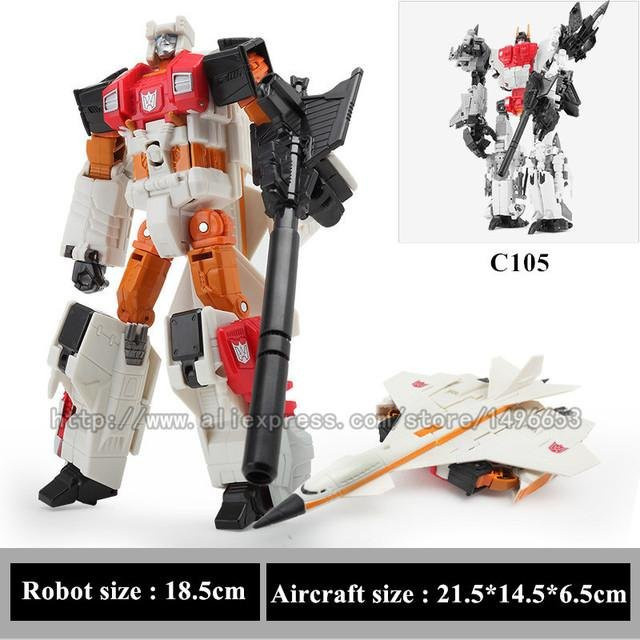 Yiran toy 1 G1 KO Transformationsspielzeug 5-in-1 Actionmodell, Dinosaurier, ab 14 Jahren - Bild 1