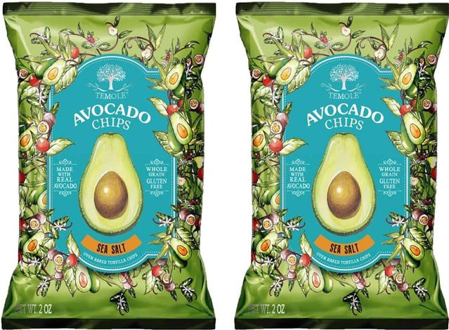 Temole Avocado-Chips Meersalz 2 x 40 g - Bild 1