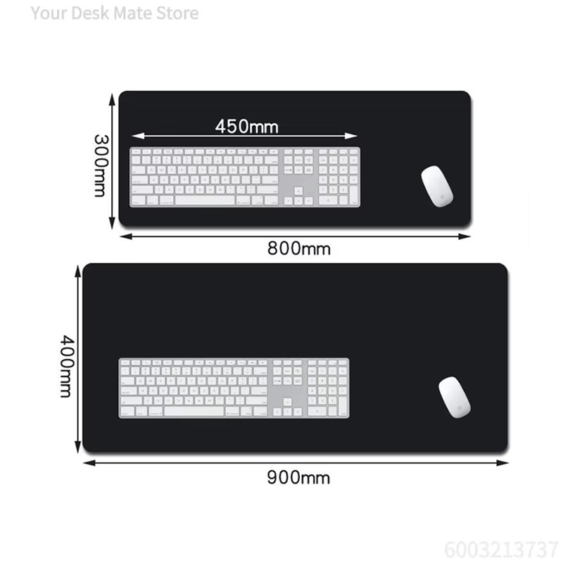 Varmilo XXL Gaming-Mauspad im Japanischen Anime-Design für PC und Laptop, Schwarz - Bild 5