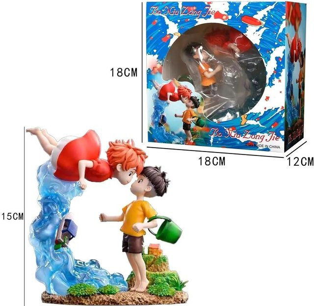 Boniu Goldener Fisch Himeji, Studio Ghibli, Statue, ab 18 Jahre - Bild 1