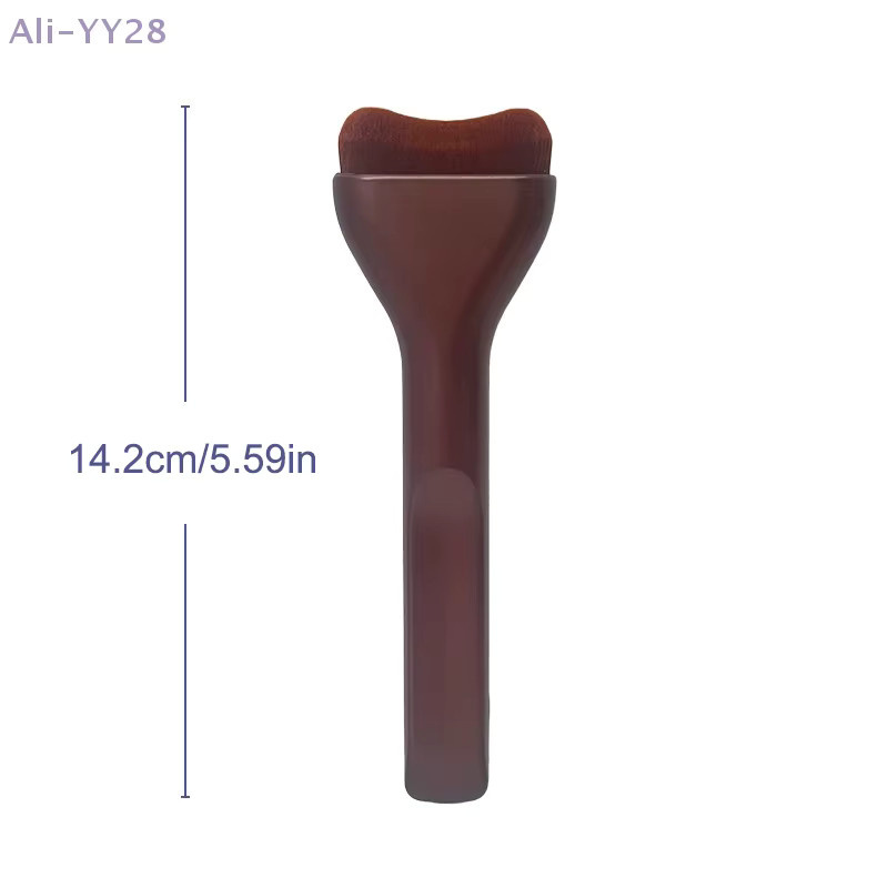 KuZHEN Gebogener Foundation-Make-up-Pinsel, Unisex - Bild 5