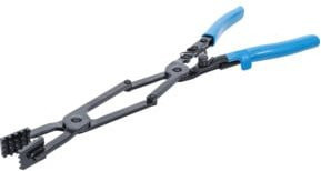 BGS Doppelgelenk-Schlauchklemmenzange 6675 in Blau, Spannbereich 0 - 40 mm, Länge: 440 mm - Bild 1