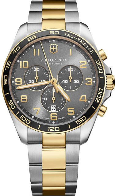 Victorinox Chronograph, Quarz, Edelstahl, 42 mm, Herren - Bild 1