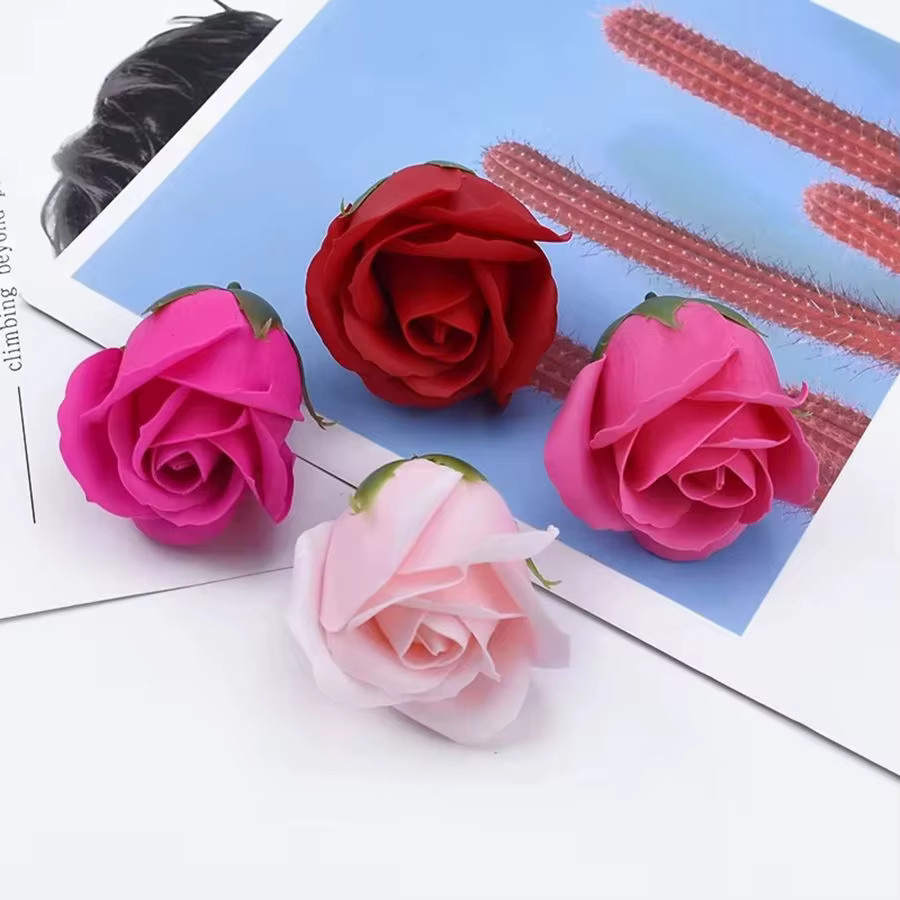 ZQCY Künstliche Rosen als Dekorationsblumen für Hochzeit und Valentinstag - Bild 2
