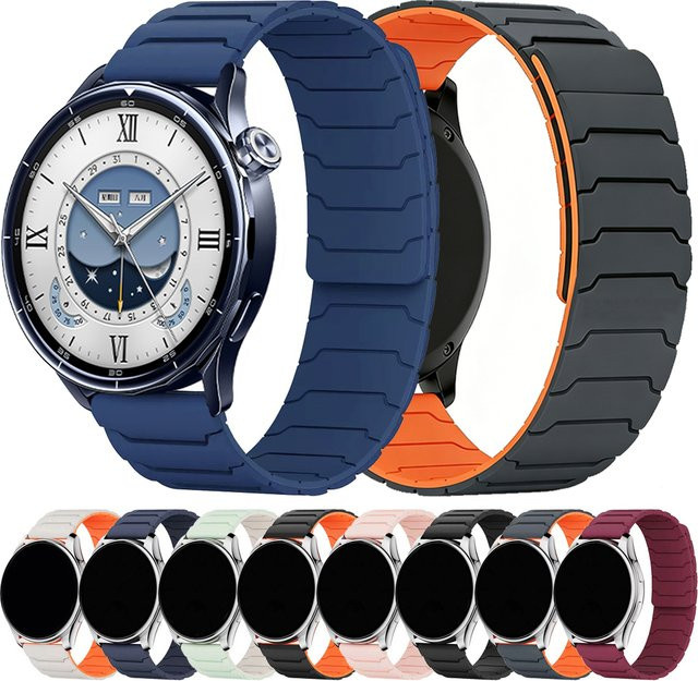 Xiaomi Uhrenarmband Silikon, 22 mm, Magnetarmband - Bild 1
