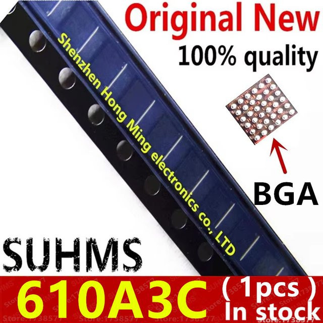 Apple 610A3C USB-C Lade-IC BGA für iPad Pro 11 und 12,9 Zoll 3. Generation (A1980, A1876, A2013) - Bild 1