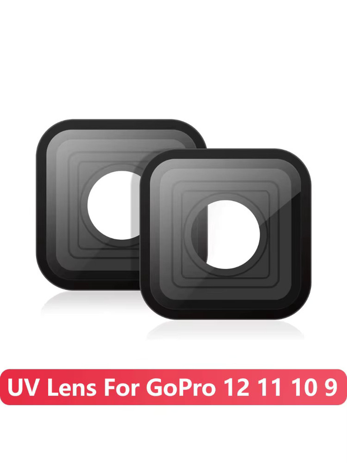UV-Objektiv Ersatz-Schutzglasabdeckung für GoPro Hero 13 12 11 10 9 Action-Kameras - Bild 7