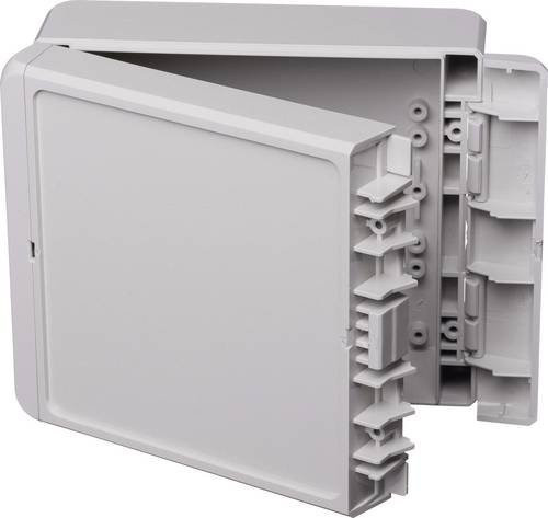 Bopla Bocube B 141306 Industrie-Gehäuse aus ABS in Lichtgrau RAL 7035, B/T/H: 125 x 151 x 60 mm - Bild 1