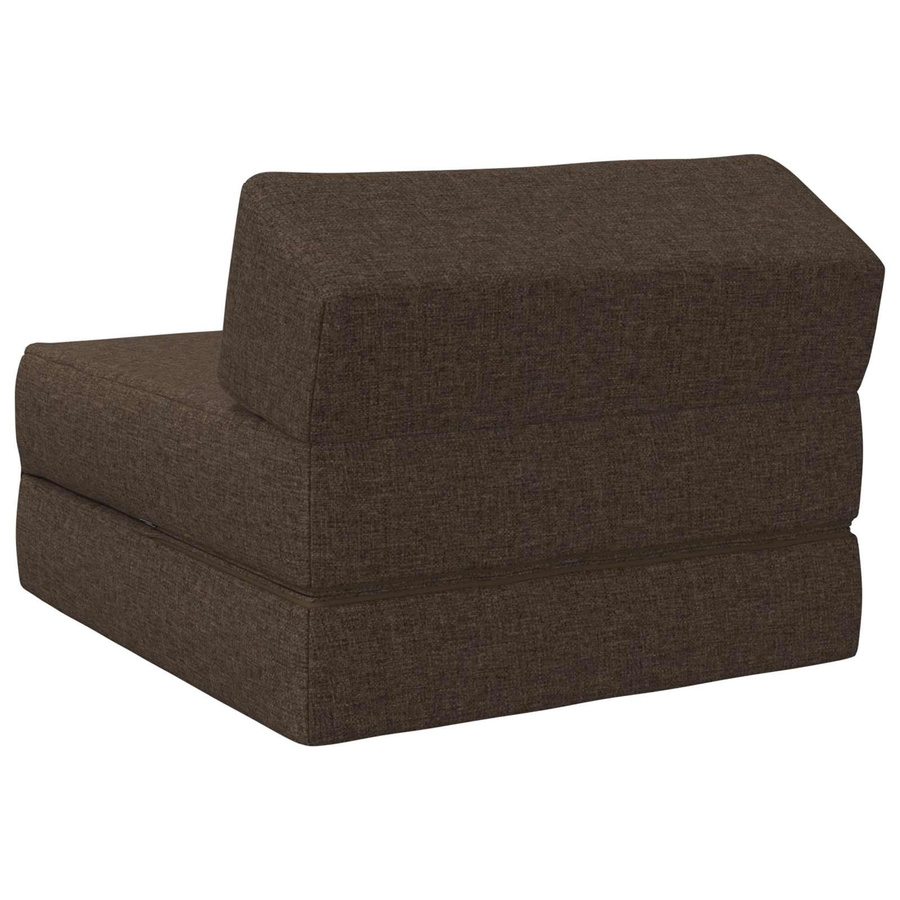 VD Home Furnishing Klappsofa Bett in Taupe aus Stoff, B/T/H: 60 x 70 x 41 cm - Bild 4