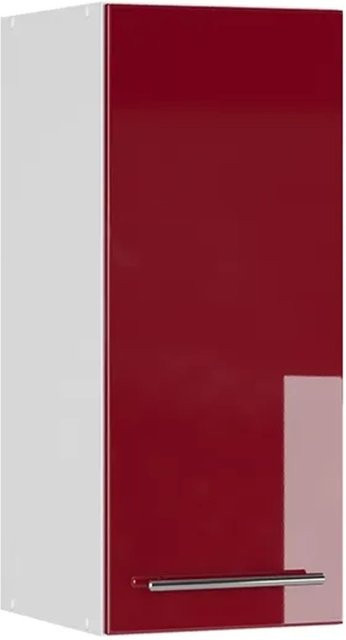 Vicco Hängeschrank Fame-Line Küchenschrank Bordeaux Hochglanz mit Soft-Close-Türen - Bild 2