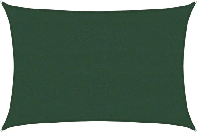 Furnicato Sonnensegel aus HDPE in Dunkelgrün, Rechteckig, B x T: 4 x 5 m - Bild 1